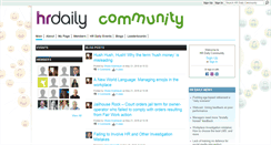 Desktop Screenshot of community.hrdaily.com.au
